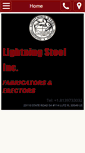 Mobile Screenshot of lightningsteelinc.com